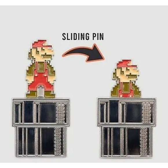 Nintendo Super Mario Retro Gamers Collector Box 7 Exclusive Pieces - Picture 8 of 11